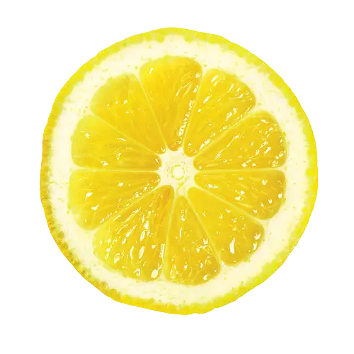 Lemon decoration